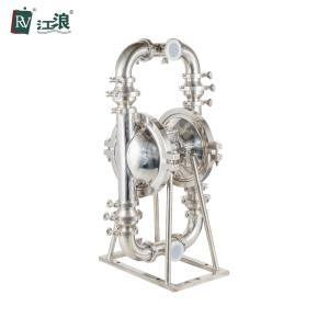 China 2 Inch FDA Sanitary Air Operated Diaphragm Pump Food Grade 50mm factory