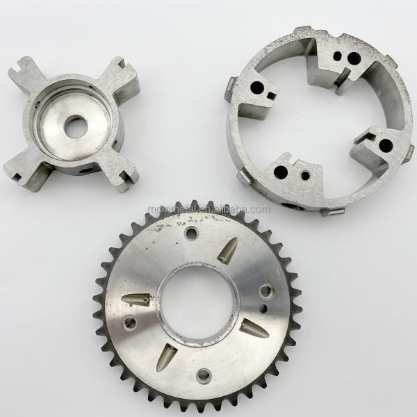 Tempering MIM Stainless Steel Powder Metallurgy Bearing Custom CNC Parts Window