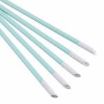 Detailing Swabs Polyurethane Material Head Black PP Stick PU Cleaning Swab Foam