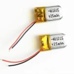 400935 3.7V 80mAh Small Li Polymer Battery IEC62133 CB KC Approved
