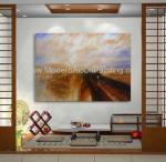 Claude Monet Nature Paintings Landscape Artwork Reproduction On Canvas
