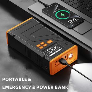 8000 Jumpstart Rechargeable Tyre Inflator