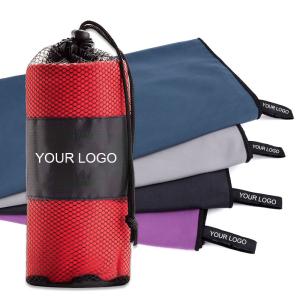 China 80% Polyester 20% Polyamide Lightweight Beach Towels For Travel factory