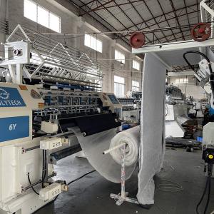 China High Speed Computerized Quilting Machine For Quilts And Comforters 500-1100rpm factory