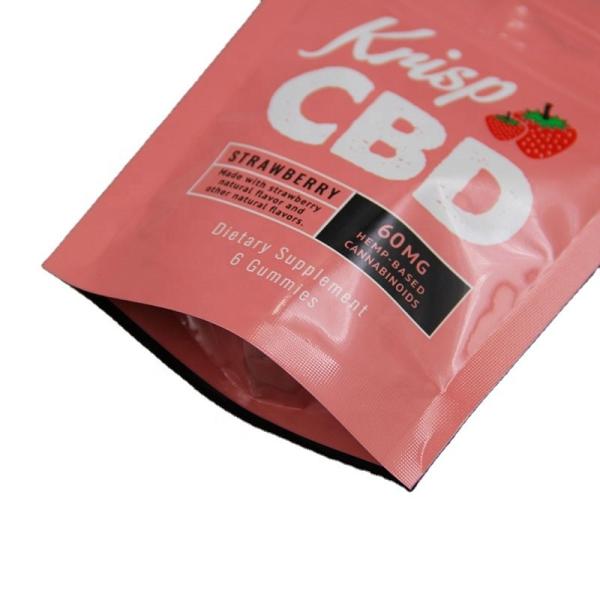 RoHS CE Stand Up Packaging Pouches , 100um Aluminium Foil Stand Up Pouch