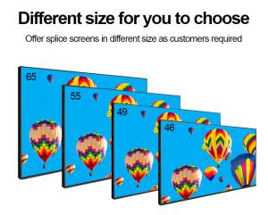 China WLED Backlight LCD Video Wall 55 Inch HD Advertising Video Player factory