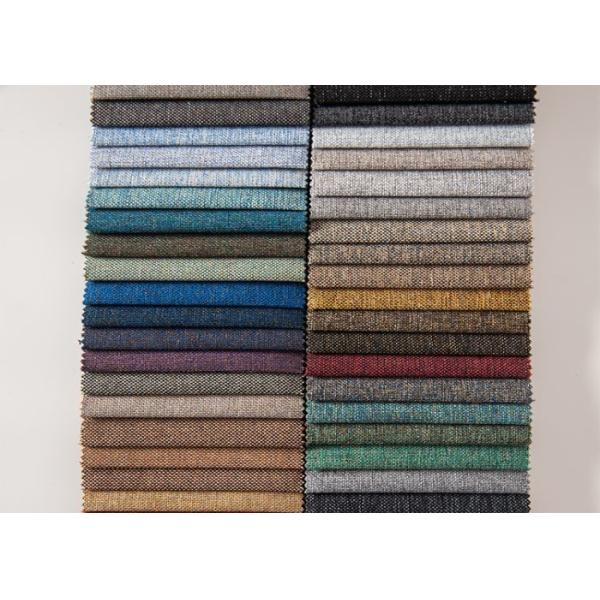 Fabric manufacturer cheap linen look fabric for home deco upholstery sofa linen fabric
