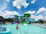 Kids Bing Fibreglass Pool Water Slide Amusement Park Rides