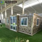 Quick Assembly Expandable Prefab Container House High Strength Steel