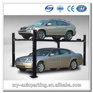 China 4 Post Car Parking System 4 Post Hydraulic Car Park Lift factory