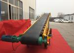 Carbon Steel Flat Mobile Belt Conveyor Machine Heat Resistant