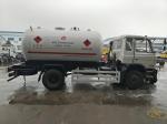 5MT Bobtail Propane Truck , Dongfeng Mobile LPG Bobtail Truck 10000 Liters
