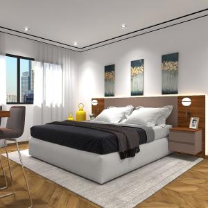 China Full Furnished Exquisite 5 Star Luxury Hotel Room Furniture Sets Customization factory