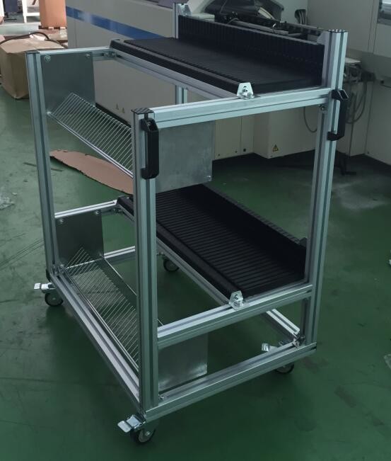Aluminium Alloy H1100mm Smt Feeder Cart Fuji Spare Parts