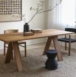 General Home Furniture Modern Solid Wood Dining Table Set for Dining Room and