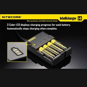 China Nitecore i4 charger Universal charger Nitecore Multifuctional wtih CE and RoHs on sale