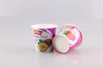 Color Printed IML 200ml Plastic Ice Cream Cups with Lid , Iml Printing