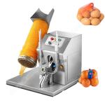 Potato Garlic Net Bag Packaging Machine 110V/220V Semi Automatic 6-20bags/Min