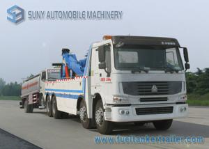 China 12 Wheeler HOWO Heavy Duty Wrecker With INT 60 Recovery Truck Body factory