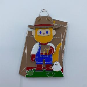 China Magnetic McDonald Parts Badge Fun and Collectible Character Pieces factory