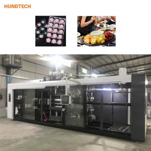 China 120KW Multi Stations Tray Forming Machine HIPS Thermoforming factory