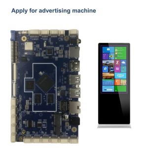 China Custom Printed Circuit Embedded Board Pcba Linux Development Board Lvds Gigabit Ethernet on sale