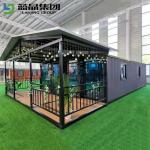 Custom Layout Expandable Container House Galvanized Steel Anti Corrosion
