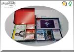 Customed Size Rigid Gift Boxes With Lids Hot Foil Stamping Eco Friendly