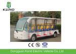 White Rustproof Body Electric Sightseeing Car 1 Year Warranty