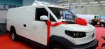 7.2m3 Electric Cargo Van 90km/H Pure Logistics Market Transportation Truck