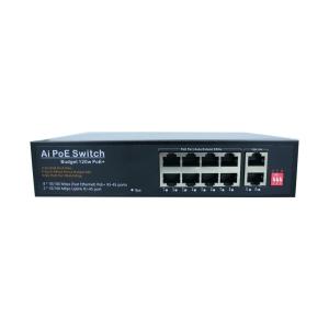 China IEEE 802.3 Industrial Unmanaged POE Switch 8 100M Ports 2 100M Uplink Ports factory