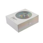 Custom Order Clear Window Rigid Cardboard Luxury Holographic Paper Gift Box for