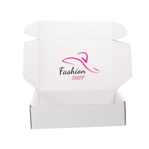 China Custom Logo Matt Lamination White Craft Paper Folding Packaging Box factory