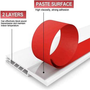 China Dust And Noise Insulation Door Sweep Weather Stripping For Exterior Interior Bottom Seal factory
