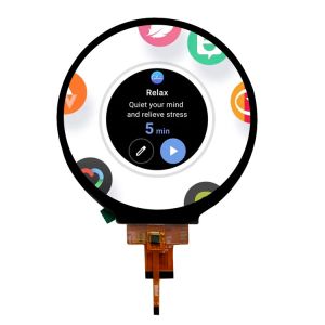 4'' IPS Round LCD Display 720 X 720 Resolution With SPI RGB Interface