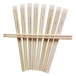 Polished Disposable Bamboo Chopsticks Japanese-Korean Style Twin Toothpick Full