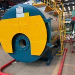 High Efficiency PLC Automatic Diesel Oil Gas WNS Industrial Steam Boiler For