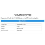 BTC Bitcoin Microbt Whatsminer M21s 50t 52t 54t 56t 58t 3200W-3500W