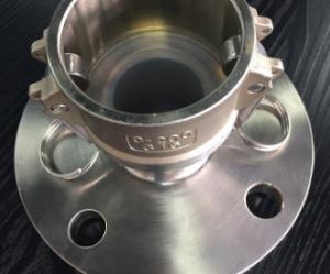 China A-A-59326 PTFE Lined Pipe Fittings Female Cam Lock With Fixed Flange factory
