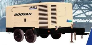 China Diesel Portable air compressor 750-825CFM factory