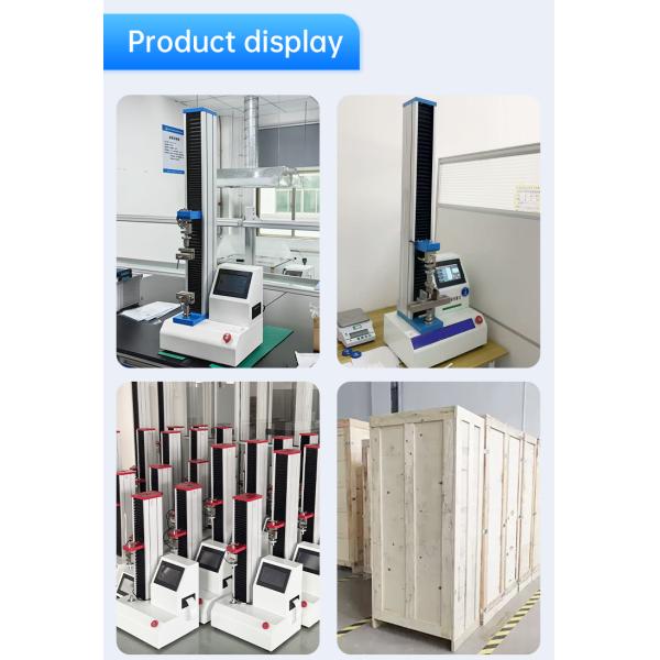 Fully automatic computer-controlled tensile testing machine: Special equipment