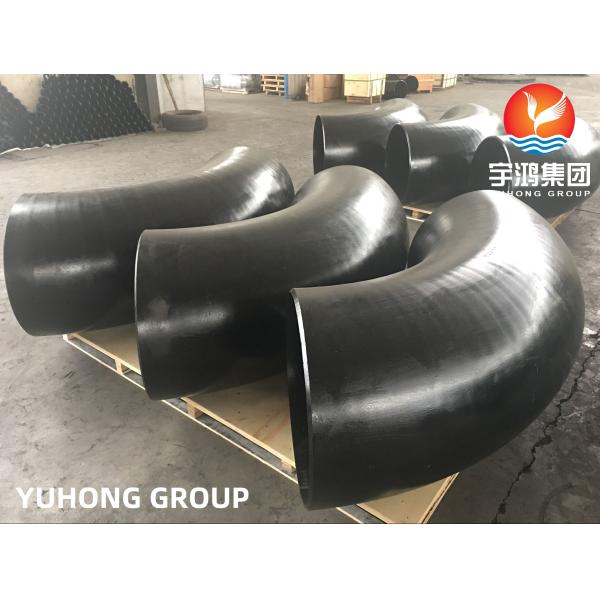 CARBON STEEL BW FITTING ASTM A234 WPB ELBOW OIL BLACK COATED B16.9