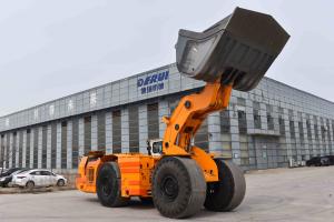 China DERUI DRWJ-6 Underground Wheel Loader High Intelligence For Mining Tunnel Construction usage factory
