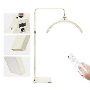 China 60 Watt Led Half Moon Light 6500k Lash Lights With Phone Holder Dimmable Fill Lamp For Nail Studio factory