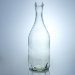 China Brandy Whiskey Gin Rum Glass Bottle with Screw Top Industrial Beverage Sealing Type Cork factory