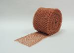 Copper Metal Mesh DIY Home Alcohol Distillation Packing Corrugated Roll 130mm