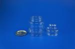 211# 600ml plastic pet jars containers packaging for organic almond flour