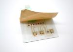 Embossed Tactile Metal Dome Membrane Switch Keypad With LED Display Window