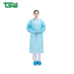 Disposable Waterproof CPE Isolation Gown For Clinic