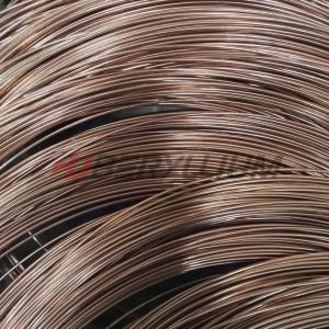 China Welding Electrodes Beryllium Copper Alloy 10 Wire Tempered Round 0.8mm-1mm factory